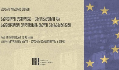 საჯარო დისკუსია - ნამდვილი მშვიდობა - ევროკავშირი და სამშვიდობო პოლიტიკის ახალი პერსპექტივები