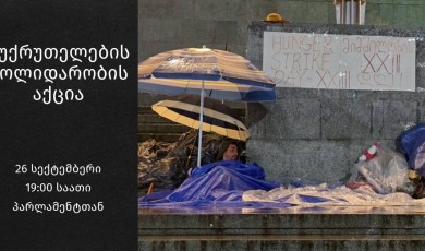 შუქრუთელების სოლიდარობის აქცია