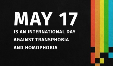 May 17 is an International Day againsat Transphobia and Homophobia