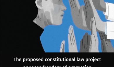 The proposed constitutional law project opposes freedom of expression and imposes censorship