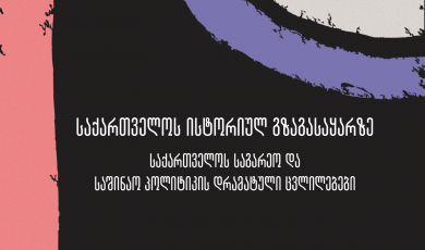 „საქართველოს ისტორიულ გზაგასაყარზე - საქართველოს საგარეო და საშინაო პოლიტიკის დრამატული ცვლილებები"