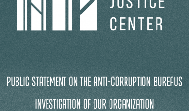 Public Statement on the Anti-Corruption Bureau’s Investigation of Our Organization