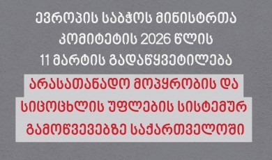 ევროპის საბჭოს მინის