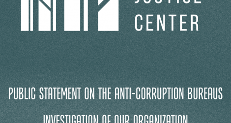 Public Statement on the Anti-Corruption Bureau’s Investigation of Our Organization