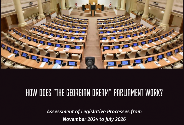How Does “the Georgian Dream” Parliament Work? - Assessment of Legislative Processes from November 2024 to July 2026